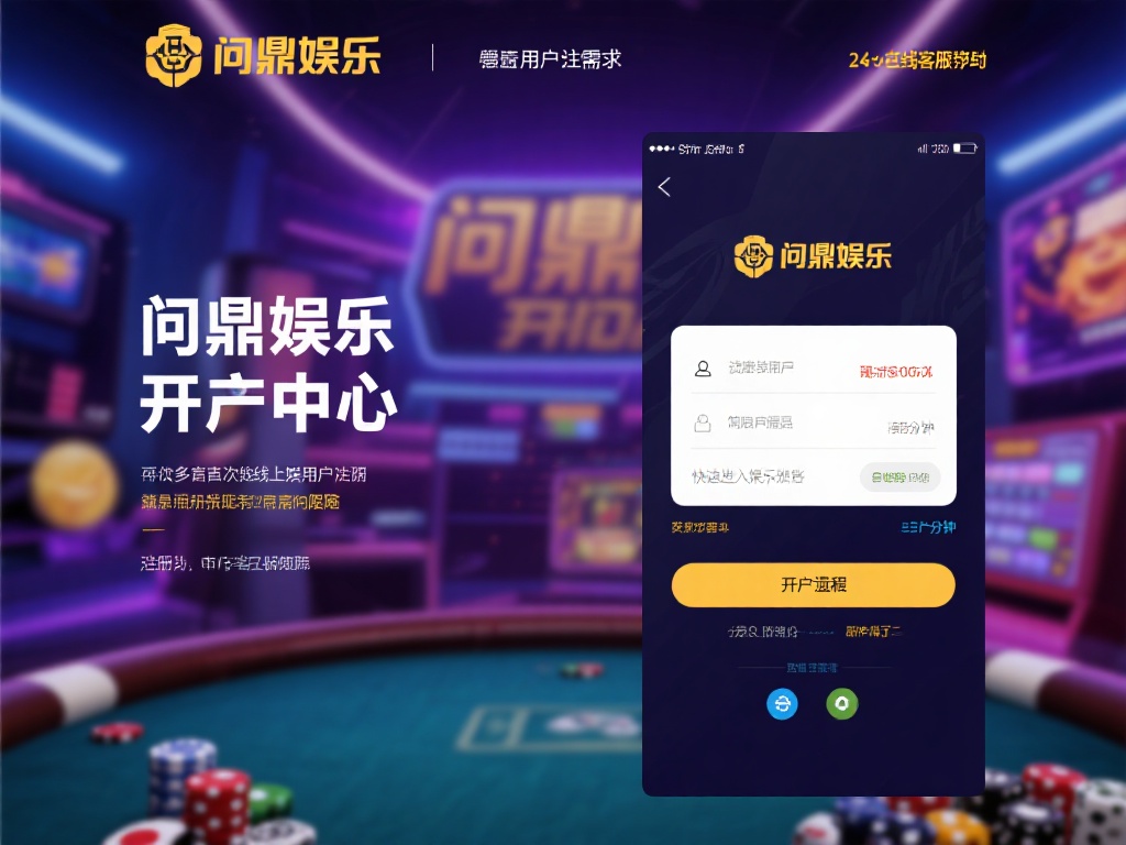 问鼎娱乐开户中心:畅享顶级娱乐体验的首选平台 (问鼎娱乐开户中心:畅享顶级娱乐体验的首选平台,尽在指尖!) 对于许多初次接触线上娱乐的用户来说,繁琐的注册流程