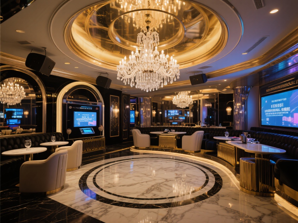 走进一家高端娱乐场所，首先映入眼帘的往往是令人惊叹