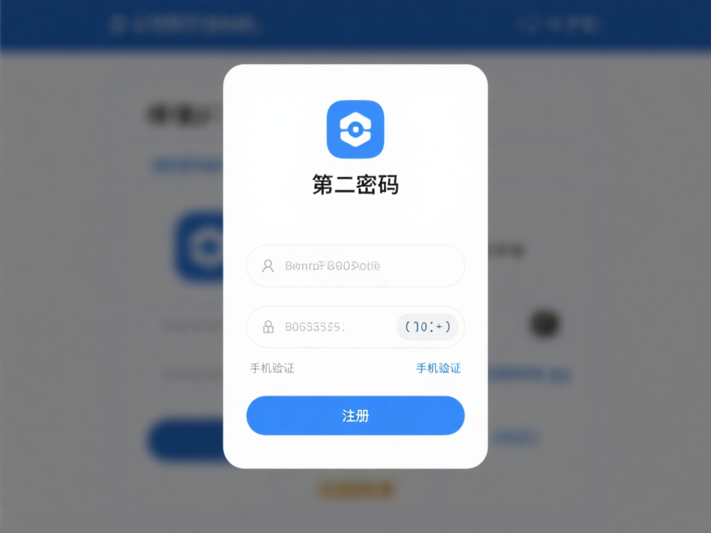 第二步，设置密码。密码的安全性直接关系到账号的保护