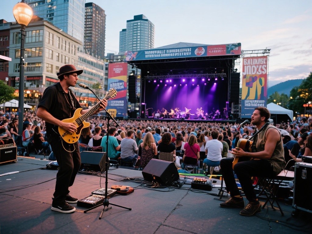如果说多伦多以电影闻名，那么温哥华则是现场娱乐的天